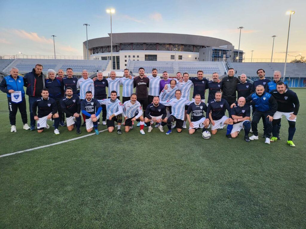 Οι Παλαίμαχοι Ιωνικού Νικαίας έπαιξαν με τη Μικτή Τύπου Σ.Π.Α.Ε. Μ.Μ.Ε.